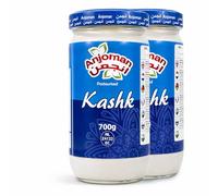 Anjoman Liquid Kashk 2x 700g - Premium Fermented Whey Sauce - Tangy & Creamy Umami Cooking Base - Concentrated Dairy Ingredient for Soups, Stews, Dips & Traditional Gourmet Recipes -Value Multipack