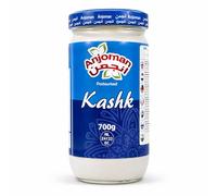 Anjoman Liquid Kashk 700g - Premium Fermented Whey Sauce - Tangy & Creamy Umami Cooking Base - Concentrated Dairy Ingredient for Soups, Stews, Dips & Traditional Gourmet Recipes - 700g Jar