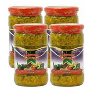Anjoman Mixed Pickled Vegetables 4 x 680g - Litteh Traditional Mixed Vegetable Pickles - Crunchy Tangy Selection - Family Value Pack