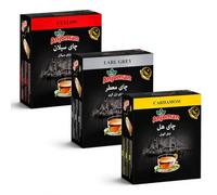 Anjoman Premium Black Tea Bags Variety Pack | 150 Bags Assorted Ceylon, Earl Grey & Cardamom Daily Brew Gift Bundle | 3 x 50 Pack
