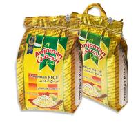 Anjoman Premium Golden Sella Basmati Rice - 10 Kg, Extra Long Grain, Aromatic Healthy Parboiled Rice for Non-Sticky & Fluffy Biryani & Pilaf