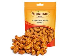 Anjoman Premium Honey Roasted Cashews - 900g, Crunchy Cashew Nuts, Healthy & Natural Plant Based Protein, Ready to Eat Snack with Vitamins & Antioxidants Nuts