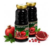 Anjoman Premium Pomegranate Molasses - 2 x 280g, Authentic Sweet & Tangy Sour Syrup for Cooking, Marinades & Salad Dressings, Natural & Healthy Antioxidant Rich Pomegranate Syrup (280g (Pack of 2))