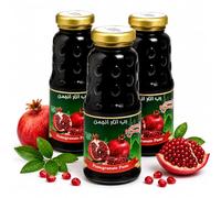 Anjoman Premium Pomegranate Molasses 840g (3 x 280g Bottles) - Authentic Sweet & Tart Pomegranate Paste Syrup Gourmet Glaze for Cooking, Marinades & Salad Dressings Natural, Vegan, Antioxidant