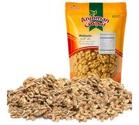 Anjoman Premium Raw Walnuts - 800g, Halves and Pieces Crunchy Walnut, Healthy & Natural, Vitamin E Rich with Plant Based Omega 3, High Fibre, Ready to Eat Snack with Antioxidants Nuts
