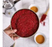 Anjoman Premium Saffron Threads - 100g, Pure, Natural & Hand-Picked Quality Saffron with Authentic Flavour & Colour for Cooking Paella, Rice, Desserts, Tea & Baking - No Preservatives Kesar