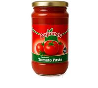 Anjoman Premium Tomato Puree - 700g, Natural & Rich Flavoured Smooth Tomato Concentrate for Cooking with No Added Sugar, Salt or Preservative, Low Calories Healthy Paste