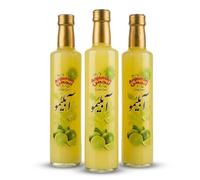 Anjoman Pure Lime Juice 4x500ml | Not from Concentrate Ab-Limo | Natural Citrus Cooking & Dressing Juice | 2L Family Value Pack