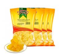 Anjoman Rock Candy (Nabat) - Pure Crystal Sugar for Tea, Coffee & Hot Drinks - Traditional Large Sugar Crystals - Natural Sweetener for Beverages - 4 x 250g Value Pack (1kg Total)