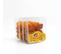 Anjoman Sour Apricots Tangy Zardaloo Fruit Snack, Pack of 9 - Authentic Persian Torshi Style Soft Dried Apricots - Chewy Tart Fruit Treats, Clean Energy Snack