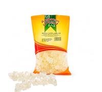 Anjoman White Rock Candy 250g | Traditional Persian Nabat Rock Sugar Crystals for Tea & Coffee | Pure Large White Crystal Sugar Sweetener