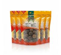 Anjoman Whole Dried Black Limes (Limoo Amani) | Authentic Persian & Middle Eastern Spices for Stews, Soups & Slow Cooking | 80g 6-Pack