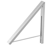 Anjuer Wall Mounted Drying Rack Clothes Hanger Folding Wall Coat Racks Aluminum Home Storage Organiser Space Savers
