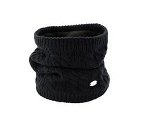 AnJuHoPa Winter Accessories: Knitted Scarf, Hat and Headband - Cosy and Stylish, 01#black, One Size