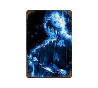 ANJUJU Auras Maryuuinkouga Saigo No Tatakai Retro Poster Metal Tin Sign Chic Art Retro Iron Painting Bar People Cave Cafe Family Garage Wall Decoration 11.8"x7.9"