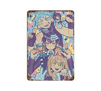 ANJUJU Soul Eater Death The Kid Fanart Retro Poster Metal Tin Sign Chic Art Retro Iron Painting Bar People Cave Cafe Family Garage Wall Decoration 11.8"x7.9"