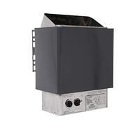 Anjur 3-6KW Electric Sauna Heater 220V Dry Steam Sauna Stove with Internal Controller and Timer for Home Hotel Sauna Room Spa Bathroom