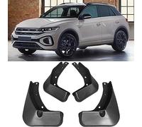 AnJWen Car Mud Flaps Fender for VW T-ROC R-Line 2019 2020 2021 2022, Mudflaps Splash Guards Front Rear Wheel Protectors Fender Car Mudguards（pack of 4）