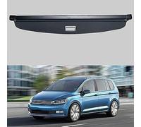 AnJWen Car Retractable Rear Trunk Parcel Shelf for VW Touran 2016-2022,Boot Shelves Partition Interior Security Decorat