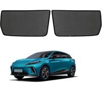 AnJWen Car Window Shades for Baby Suitable for MG4 Electric EV 2022+ Rear 2pcs, Magnetic Layer Full Car Curtains/Half Car Sun Shade, Back Side Windows Cover, Window Blinds Sunshades