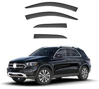 AnJWen Wind Deflectors For Mercedes Benz GLE 2020-2024,Car Side Window Ventilated Visors Rain Guards Accessories,Wind-Sun-Rain Deflectors,4pc
