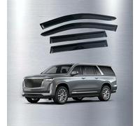 AnJWen Wind Deflectors Set Fits for Cadillac Escalade Esv 2021-2024，Sun Rain Guards Car Window Shields Protector Car Accessories