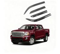 AnJWen Wind Deflectors Set Fits for Gmc Canyon 2015-2021 Crew Cab，Sun Rain Guards Car Window Shields Protector Car Accessories