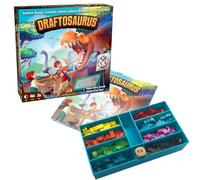 Ankama - Draftosaurus - Jeu de Base - Rédaction de Cartes - Lancer de Dés - Sélection d'Actions Simultanées - Jeu de Stratégie - Déroulement Rapide - Français - 2 à 5 joueurs - ANK9551