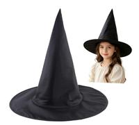 Ankelesz Halloween Witch Hat Black Hanging Hat Costume Witch Accessory Caps for Halloween Yard Party Favor Decoration (Large)