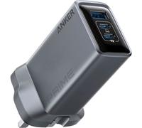 Anker Prime Laptop, Portable gaming console, Smartphone, Smartwatch, Tablet Grey AC Fast charging Indoor