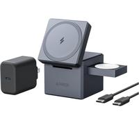 Anker Y1811HA1 mobile device charger Headset, Smartphone, Smartwatch Black USB Wireless charging Fast charging Indoor