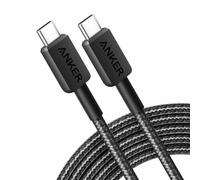 Anker 322 USB cable 0.9 m USB C Black