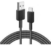 Anker 322 USB cable 0.9 m USB A USB C Black