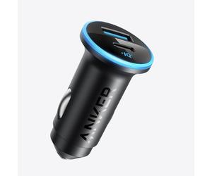 Anker 323 Car Fast Charger 52.5W ActiveShield 2.0 Safety System Black - A2735G11