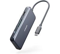 Anker A83460A2 laptop dock/port replicator USB 2.0 Type-C Grey