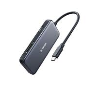 Anker 5-in-1 USB C Adapter/ Hub, with 4K USB C to HDMI, SD and microSD Card Reader, 2 USB 3.0 Ports, for MacBook Pro 2020/2019/2018, iPad Pro 2020/2019, Pixelbook, XPS, and More