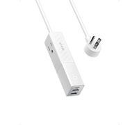 Anker 511 Power Strip with USB C, for Travel, 2 Outlets & 3USB Ports, 5ft Soft Extension Cord 30W Power Delivery - iphone16/15,Protable - Dorm/Room/Office/School, Cruise Ship, TUV Listed