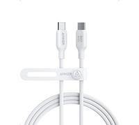 Anker 543 USB C to USB C Cable (240W 6ft), USB 2.0 Bio-Based Charging Cable for MacBook Pro, iPhone 17/16/15, iPad Pro, Samsung Galaxy,and More (Aurora White)