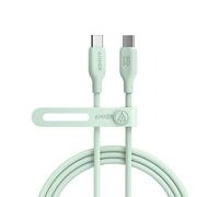 Anker 543 USB C to USB C Cable (240W 6ft), USB 2.0 Bio-Based Charging Cable for MacBook Pro, iPhone 17/16/15, iPad Pro, Samsung Galaxy,and More (Natural Green)