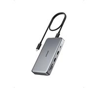 Anker 563 USB-C Hub (10-in-1, Dual 4K HDMI, for MacBook), Docking Station Dual Monitor, with Max 100W Pd-in, 5Gbps USB Data Ports for M1/ M2 MacBook Pro, MacBook Air, Dell XPS, Thinkpad and More