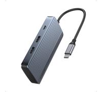Anker 7-in-1 USB C Hub, Dual Monitor Multiport Adapter, Dual HDMI Disp