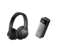Anker 737 Power Bank (PowerCore 24K) + soundcore Q11i |Wireless Over-Ear Bluetooth Headphones