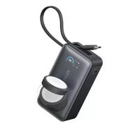 Anker A1657H11. Battery capacity: 10000 mAh. USB Type-C ports quantity: 1. Wireless charging. Total output power: 35 W Output current: 1.5 A. Product colour: Black