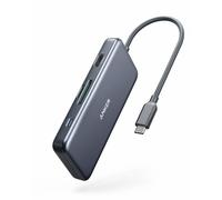 Anker A83460A2 laptop dock/port replicator USB 2.0 Type-C Grey