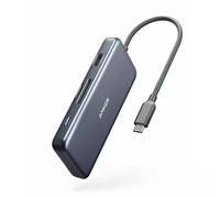 Anker A83460A2 laptop dock/port replicator USB 2.0 Type-C Grey