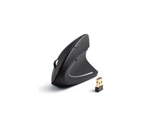 Anker AK-UBA 2.4G Wireless Vertical Ergonomic Optical Mouse - 800/1200/1600 DPI, 5 Buttons, For Laptop/Desktop/PC/MacBook, Black