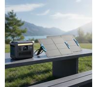 Anker Anker C1000 Powerhouse Power Station & 2x PS100 Solar Panels Bundle Offer