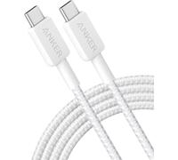 Anker Braided USB-C to USB-C Charging Cable 1.8 m, White