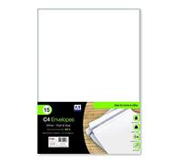 Anker C4 Open End Catalog Envelopes with Peel and Seal Closure - 324mm x 229mm - White - 15/Pack