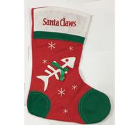 Anker Cat 'santa Claws' Christmas Stocking